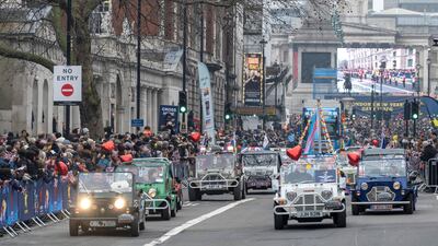 The London New Year's Day Parade on the 1st January 2020. Getty Images
