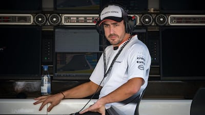 Fernando Alonso has been barred from racing the Bahrain Grand Prix due to the injuries he sustained in his crash in Melbourne. Andrej Isakovic / AFP