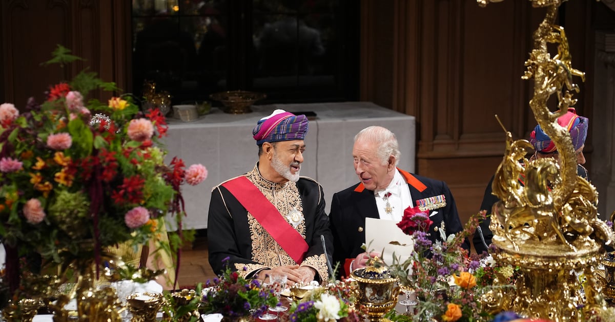 Staatsbesuch des Sultans: König Charles lobt Omans „edle Bemühungen“ ...