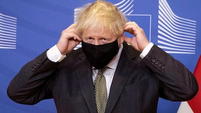 Prime Minister Boris Johnson meets with European Commission president Ursula von der Leyen for a dinner during which they will try to reach a breakthrough on a post-Brexit trade deal on December 9, 2020 in Brussels, Belgium. Getty Images