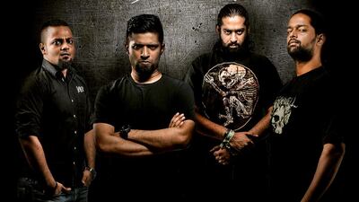 The band Devoid. Courtesy of Devoid