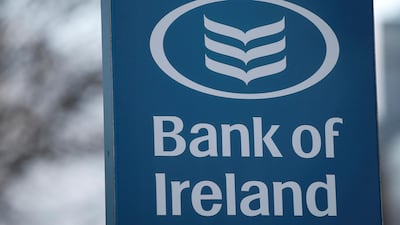 Bank of Ireland's profits were lower as it took a €215m impairment charge against bad loans. Reuters