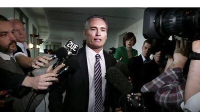 Craig Thomson, the MP at the heart of the scandal that threatens to topple the Australian government, in Canberra last week.