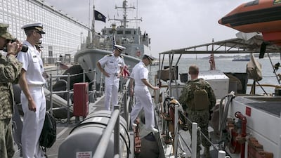 Countries in the Mena region are pumping up their defence budgets amid the threat from ISIL with spending expected to touch US$150 billion this year, according to the defence consultancy IHS Jane’s. Silvia Razgova / The National