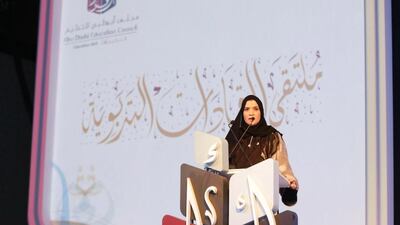 Dr Amal Al Qubaisi, the director general of Adec, delivered a nearly one-hour speech to the school leaders, in which she praised their past accomplishments and called on them to stand up to the challenges of nurturing future leaders through the delivery of a 21st century education. Wam