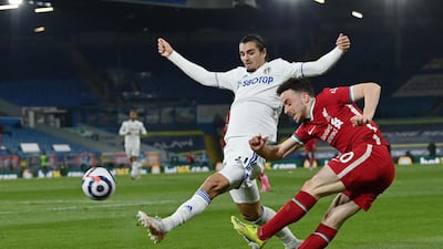 Pascal Struijk - 6. The 21-year-old was composed and swept up a number of errors by his colleagues. He was strong with his tackles and blocks. Reuters