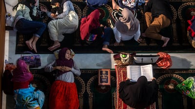 Studies show that worshipers sleep up to 90 minutes less during Ramadan, and can suffer from poor-quality slumber. Photo: AFP