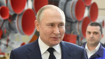 Vladimir Putin told the Austrian leader he did not trust western countries that had accused him of war crimes. AP
