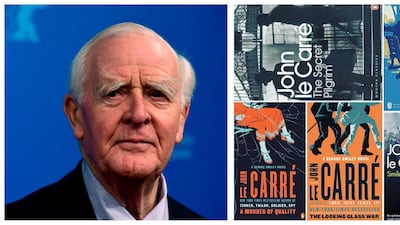 British spy writer John le Carre, who has died aged 89, leaves behind a literary legacy that shines a light on the fascinating and clandestine spy "tradecraft" of the Cold War. AFP, Instagram @kimberleyemma87