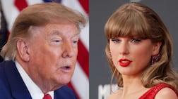 Taylor Swift has made at least 10 songs unavailable for use by US President Trump on TikTok. AFP, EPA
