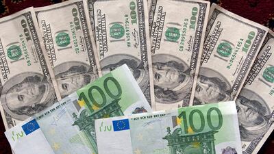 The EUR/USD currency pair traded above 1.20 levels for the first time in nearly two years. Weaker expansion in the Euro area services sector has seen the EUR/USD pairing move down towards 1.18 levels. Jeff Topping / The National