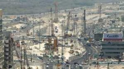 Construction on Salam Street.