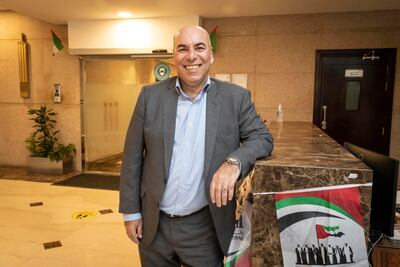 Samer Ganni from Saga International Owner Association Management Services. Antonie Robertson/The National