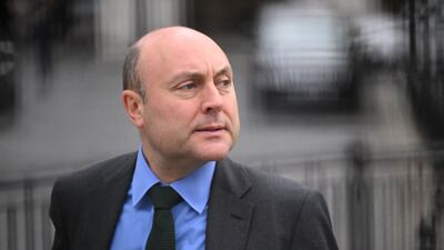 Conservative MP Andrew Griffith in London on Thursday. Getty Images