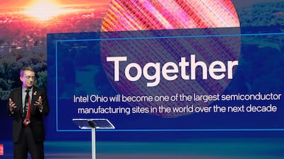 Intel is spending $20 billion on a new chip plant that would require 7,000 skilled workers. AP