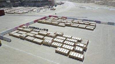 The temple group hopes to organise a viewing deck from which the construction can be seen by residents and tourists
