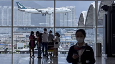Cathay Pacific narrowed its loss. Getty Images