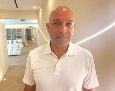 Nick Borkhataria, 53, who is vice president of brand partnerships at noon.com. Photo: Andy Scott / The National