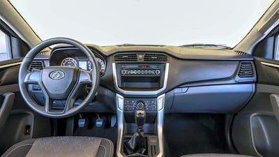 The T60's air conditioning features a pollen filter. Victor Besa / The National