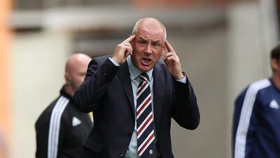 Rangers manager Mark Warburton on the touchline during the Scottish Premiership match between Rangers and Hamilton Academical at Ibrox Stadium on August 6, 2016 in Glasgow, Scotland. Lynne Cameron / Getty Images