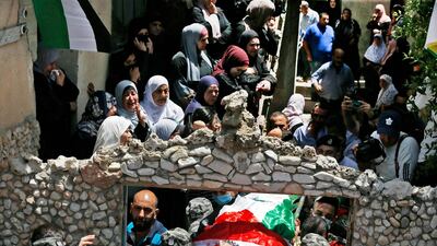 The Israeli army earlier reported an "attempted drive-by shooting at Tapuah Junction" near Nablus. AFP