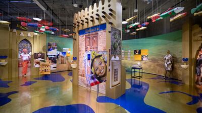 Visitors at the Mali pavilion. Christopher Edralin/Expo 2020 Dubai