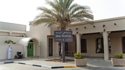 Oasis Hospital in Al Ain, before it was renamed after the Kennedy's. Lauren Lancaster / The National