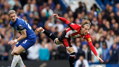 Danish midfielder took nasty scrape down back of ankle from Caicedo tackle just before break but able to carry on. Good cut-back to set up chance for Janelt. Neat and tidy throughout. EPA