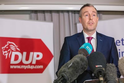 Northern Ireland's First Minister Paul Givan has quit over the Brexit protocol arrangements. AFP