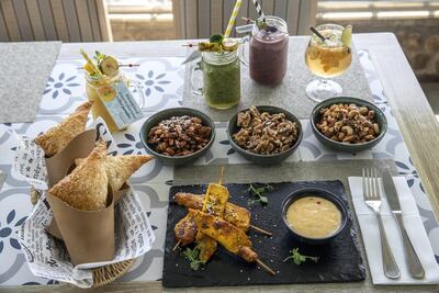 JA Hatta Fort Hotel has launched a honey-infused menu in collaboration with Hatta Honey. Antonie Robertson / The National
