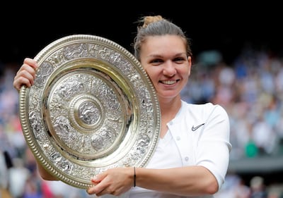 Romania's Simona Halep won the woman's competition in 2019. Reuters