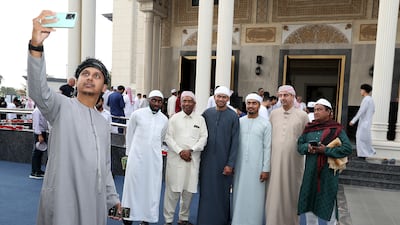 Both the public and private sector are enjoying a week-long break to mark the occasion. Work will resume on Monday, April 15. Pawan Singh / The National