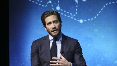 Jake Gyllenhaal offered a reflective, one-hour talk on his craft and career. Sarah Dea / The National