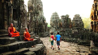 Walking is a terrific way to explore any new place. Blend Images