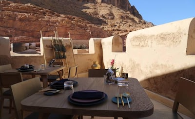 Suhail restaurant in Al Ula Old Town serves high-end Saudi Arabian cuisine with indoor or outdoor seating. Courtesy RCU