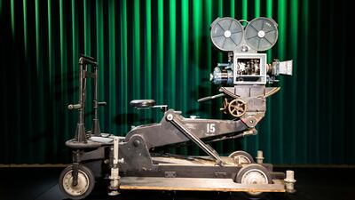 A Technicolor three-strip camera. EPA