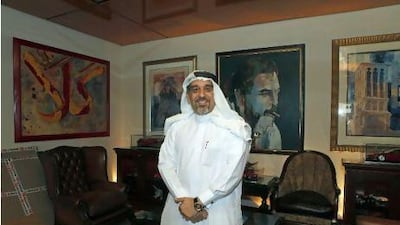 Mishal Kanoo has a passion for art. Jeffrey E Biteng / The National