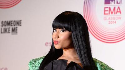 Nicki Minaj. Oli Scarff / AFP Photo