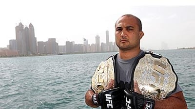 BJ Penn, the UFC lightweight champion.