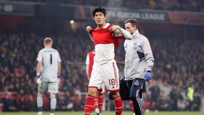 Takehiro Tomiyasu (On for White 73’) N/A. Big worry for Arsenal – and Japan with the World Cup looming - when defender had to come off injured in last few minutes. Getty Cedric Soares (On for Tomiyasu 88’) N/A.