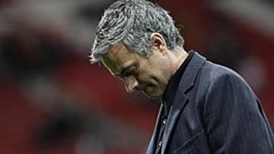 The Inter coach Jose Mourinho reflects on his side's 2-0 defeat at Old Trafford on Wednesday.