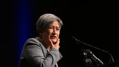 Australian Foreign Minister Penny Wong said UNRWA was vital to helping starving families and children in Gaza. EPA