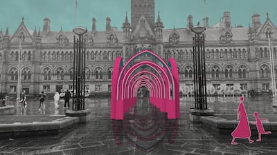 How the Bradford Ramadan Pavilion will look. Photo: S&S