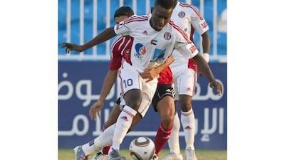 Al Jazira's Ibrahim Diaky has scored eight league goals so far, helping his side into top spot. Jeff Topping / The National