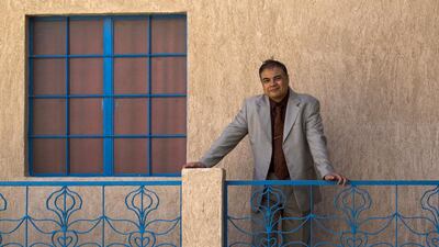 Habib Khan, the general manager of Arabian Courtyard Hotel and Spa, at the Ahmedia Heritage Guest House. Christopher Pike / The National