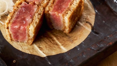 Try Wagyu katsu sando with Japanese milk toast bread and tonkatsu at Michelin-starred 99 Sushi. Photo: 99 Sushi Bar & Restaurant