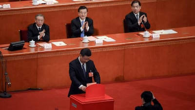 China's parliament has voted to abolish presidential term limits, clearing the path for President Xi Jinping to rule indefinitely. Etienne Oliveau / Getty
