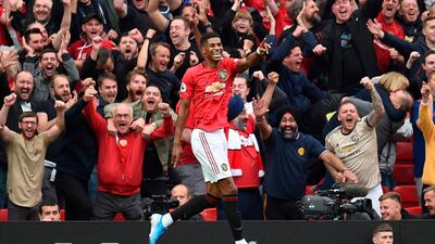 Striker: Marcus Rashford (Manchester United) – The scourge of Chelsea. Scored two brilliantly-taken goals and played a part in Anthony Martial’s strike in a 4-0 thrashing. AFP