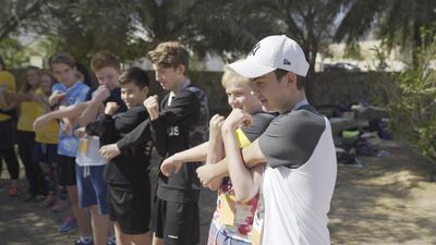 Pupils from schools in Dubai toured Hatta and learned about the community as part of an educational and development programme. Courtesy Dubai Media Office