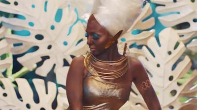 A screengrab from Myriam Fares's 'Goumi' video, which has had 2.2 million views since it was uploaded to YouTube on Wednesday.